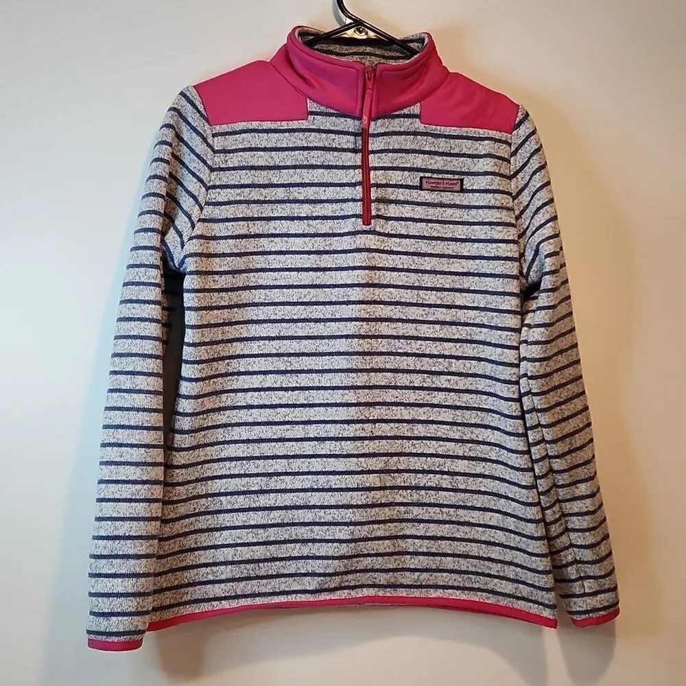 Vineyard Vines Women's 1/4 Zip Pullover Sweater Long Sleeve Size XS STYLE 2K0842 - Picture 2 of 14